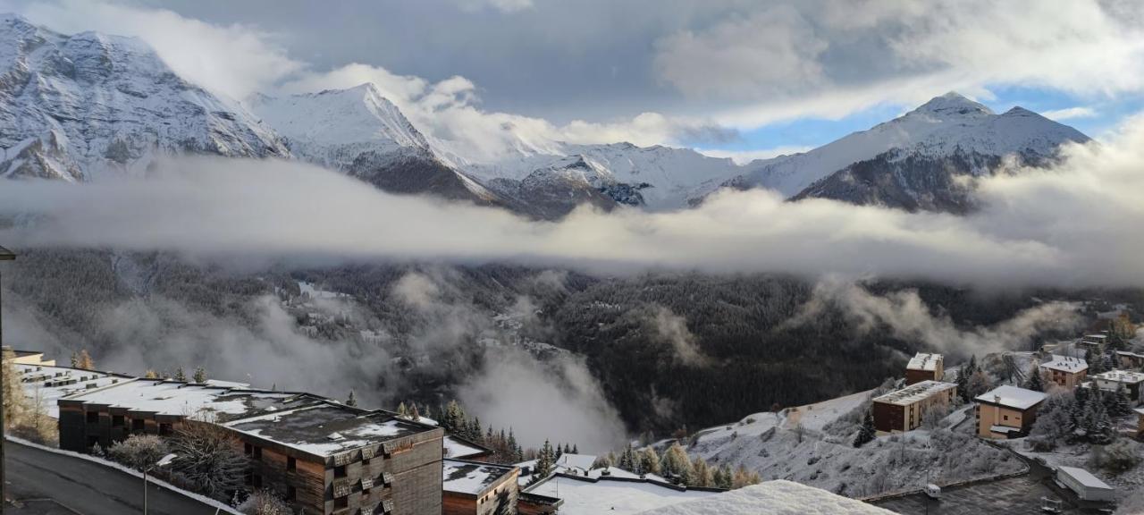 Orcieres Rond Point Des Pistes 1 Panoramique, Front De Neige Appartement Buitenkant foto