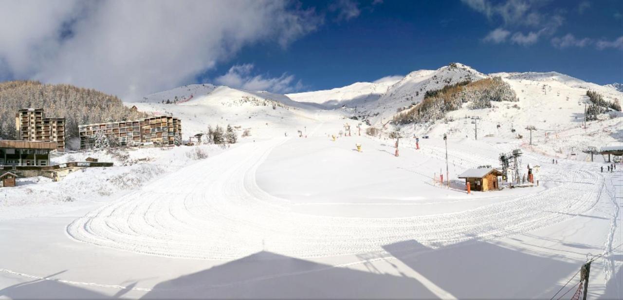Orcieres Rond Point Des Pistes 1 Panoramique, Front De Neige Appartement Buitenkant foto
